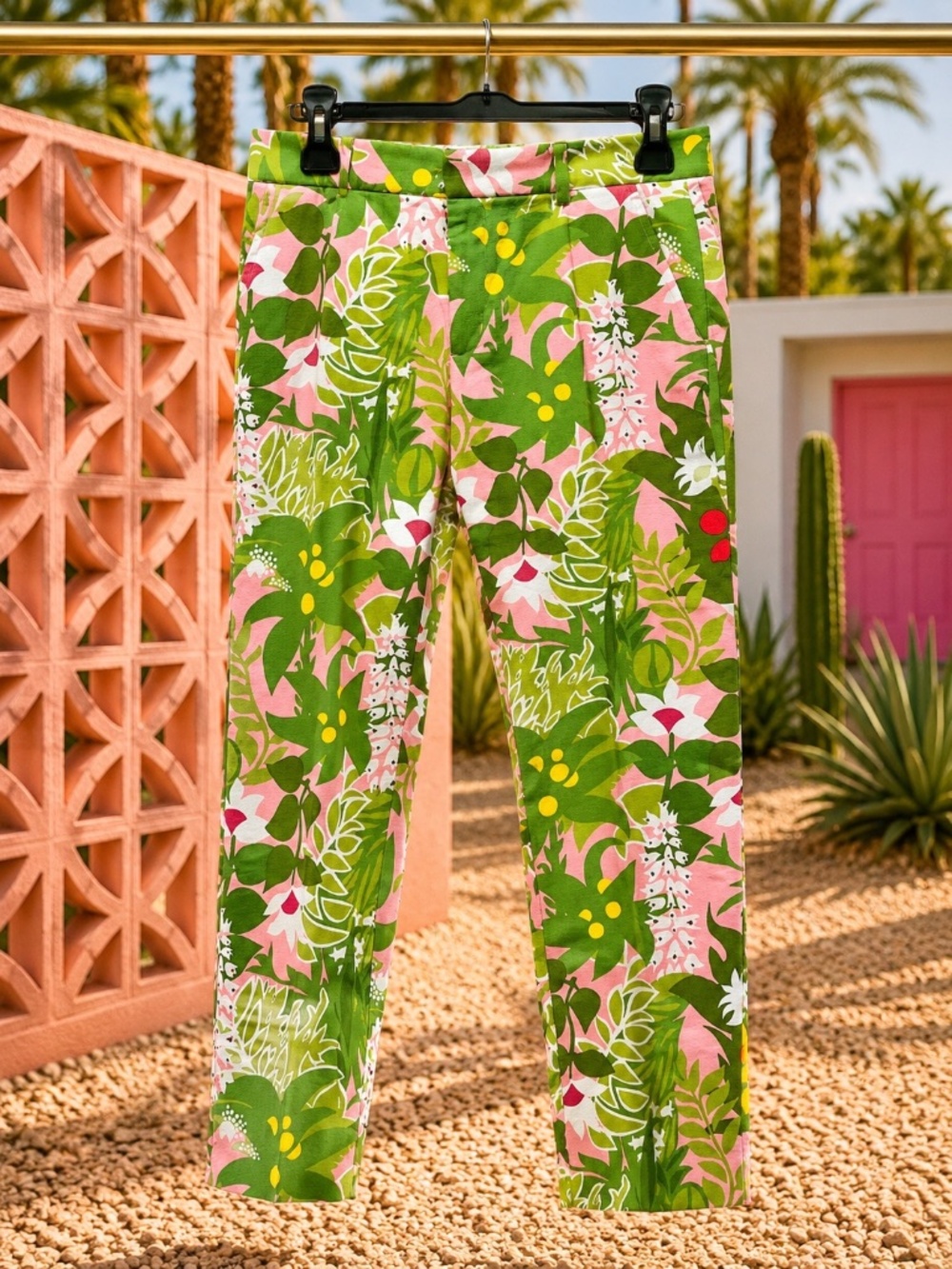 Mr Turk Trina Turk Men’s Tropical Floral Pants 32 — Matching Blazer Available